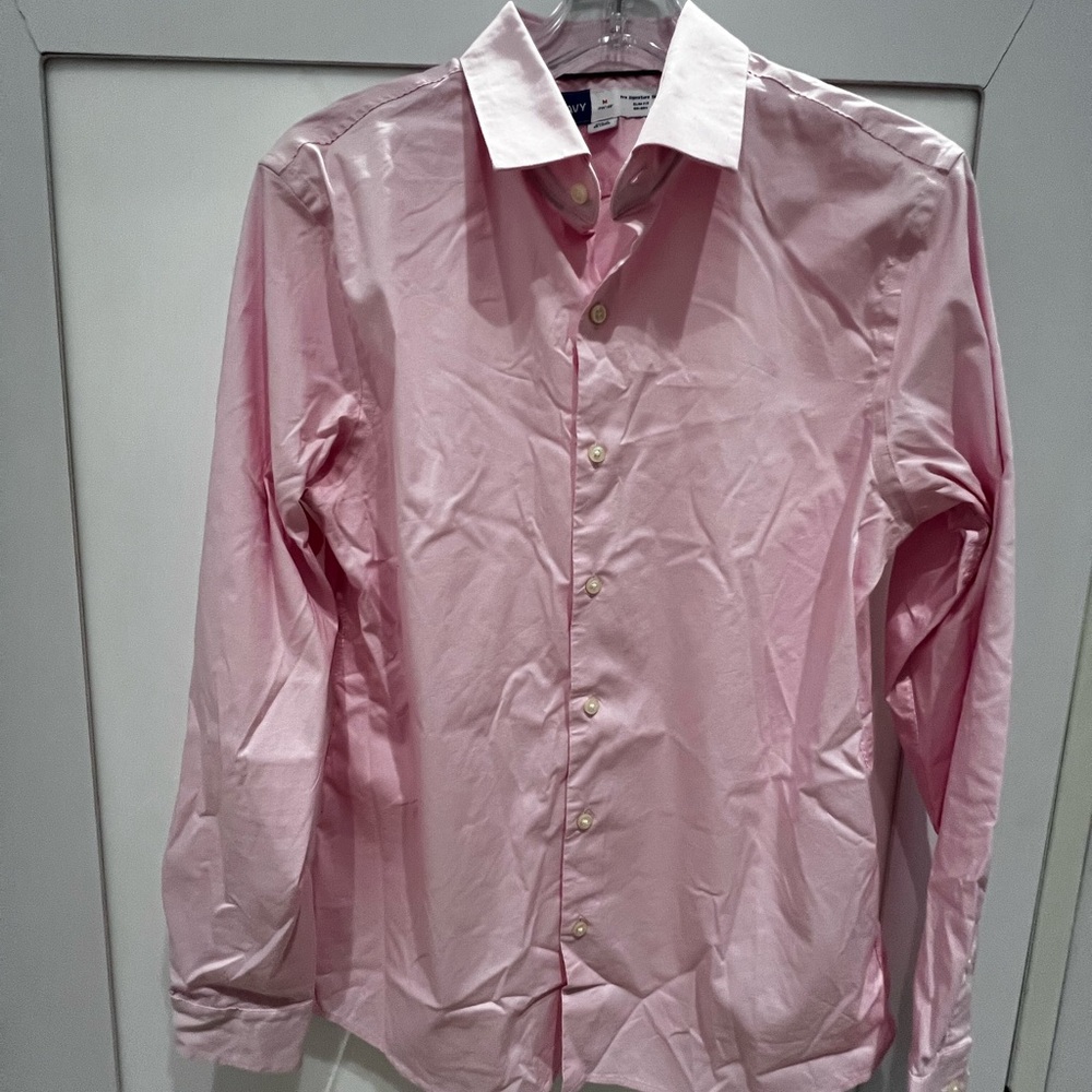 Men's Pink Dress Shirt